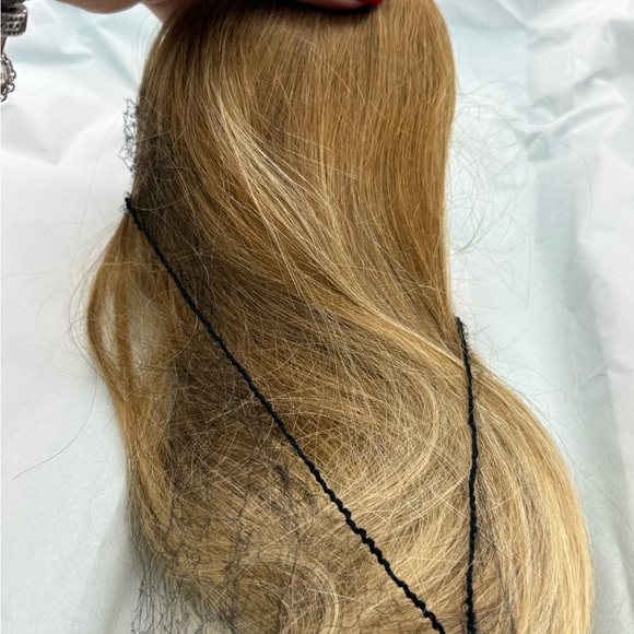 Halo couture 22" Layered Hair extension Balayage 100% Real Human Hair Color B613 - Picture 13 of 15